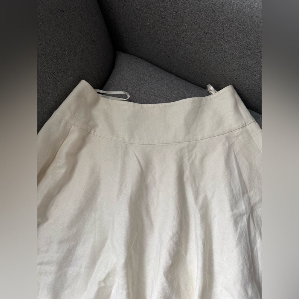 Ralph Lauren 100% Linen Skirt size 14 - Picture 3 of 11